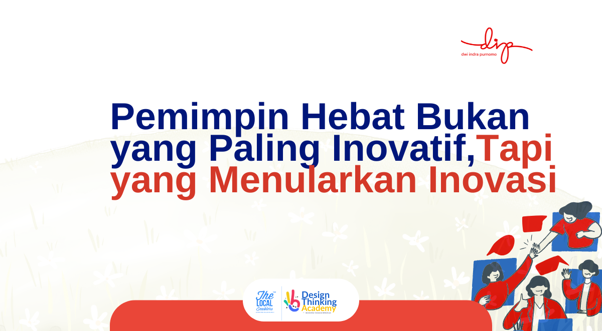Ilustrasi kepemimpinan kreatif yang menularkan cara berpikir inovatif dalam tim untuk dampak jangka panjang.