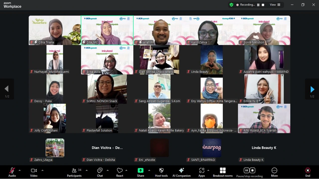 Coaching Inkubasi UMKM Perempuan