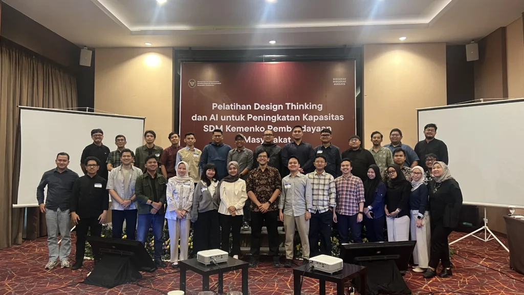 Pelatihan Design Thinking dan AI untuk SDM Kemenko PM di Bandung